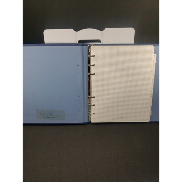 Vintage Gibson Address Book 1982 Unused Native Navajo Design Ring Binder Cloth - Picture 3 of 13